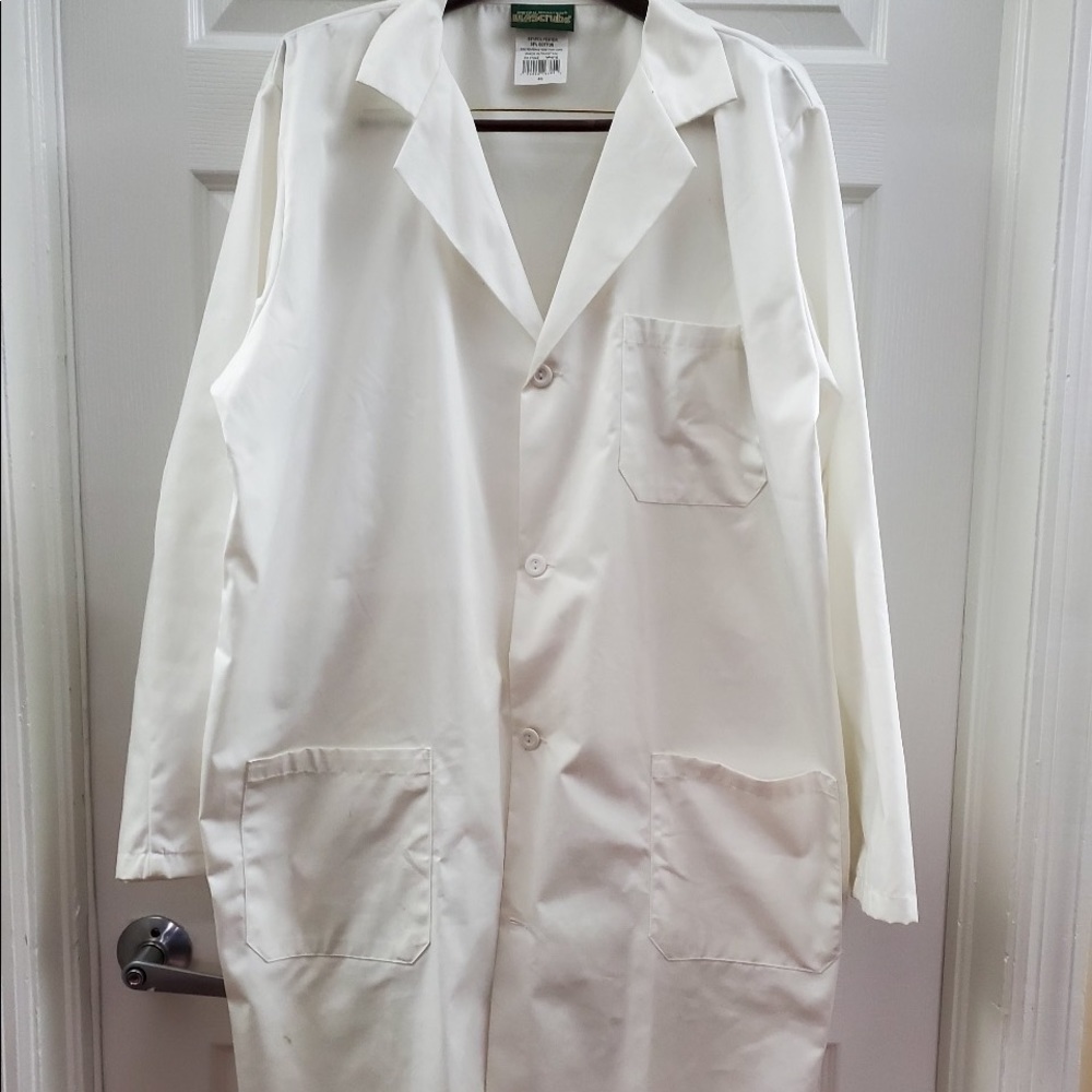 White lab coat